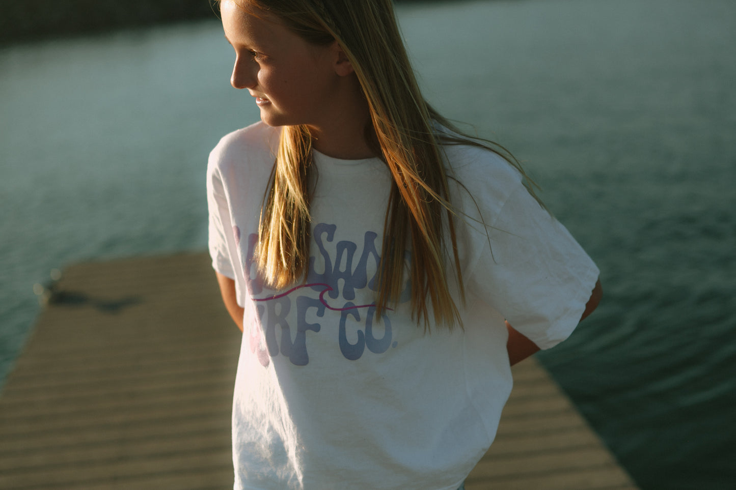 women's White Tie Dye Crop Top