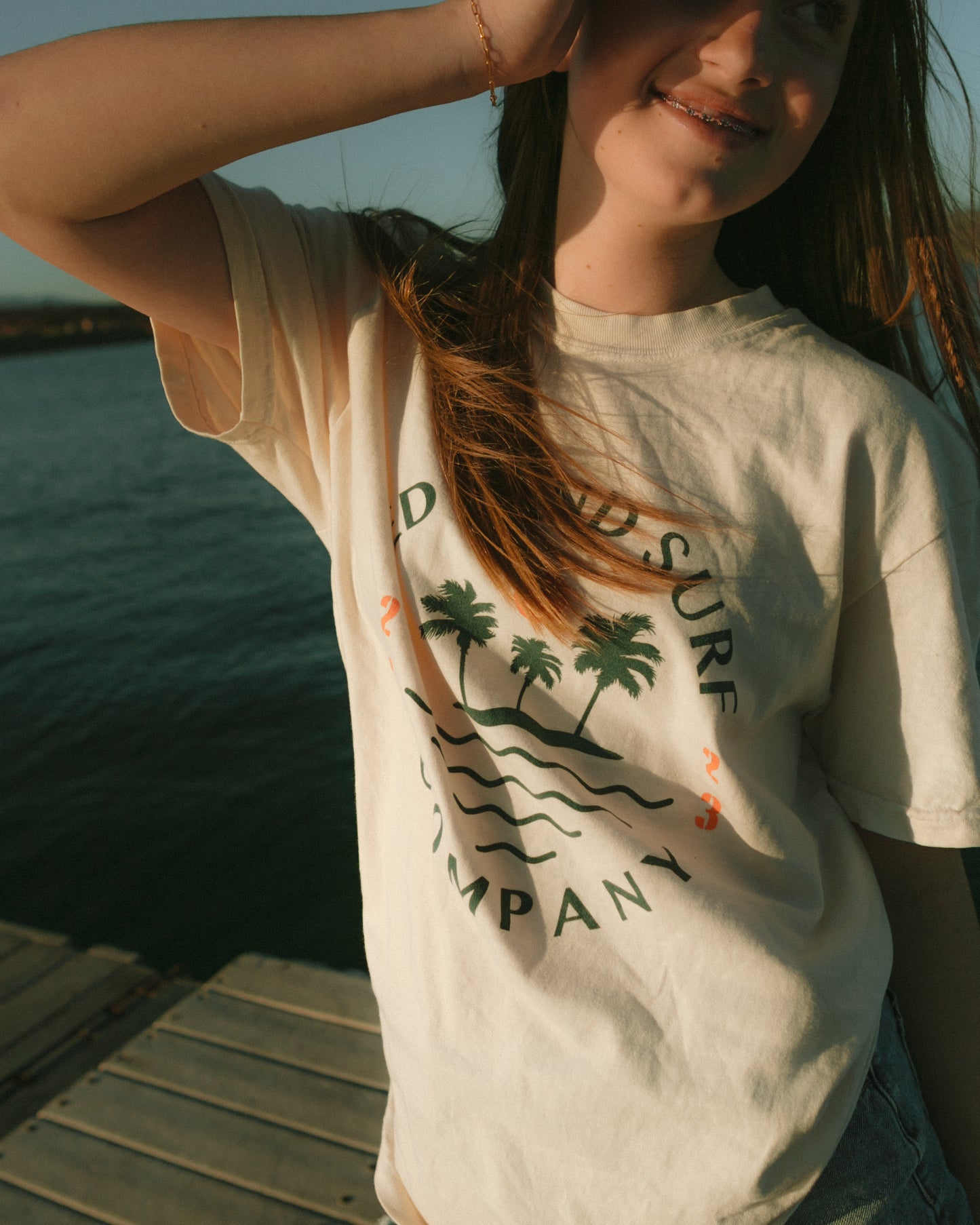 women's Oversized Beach Tee